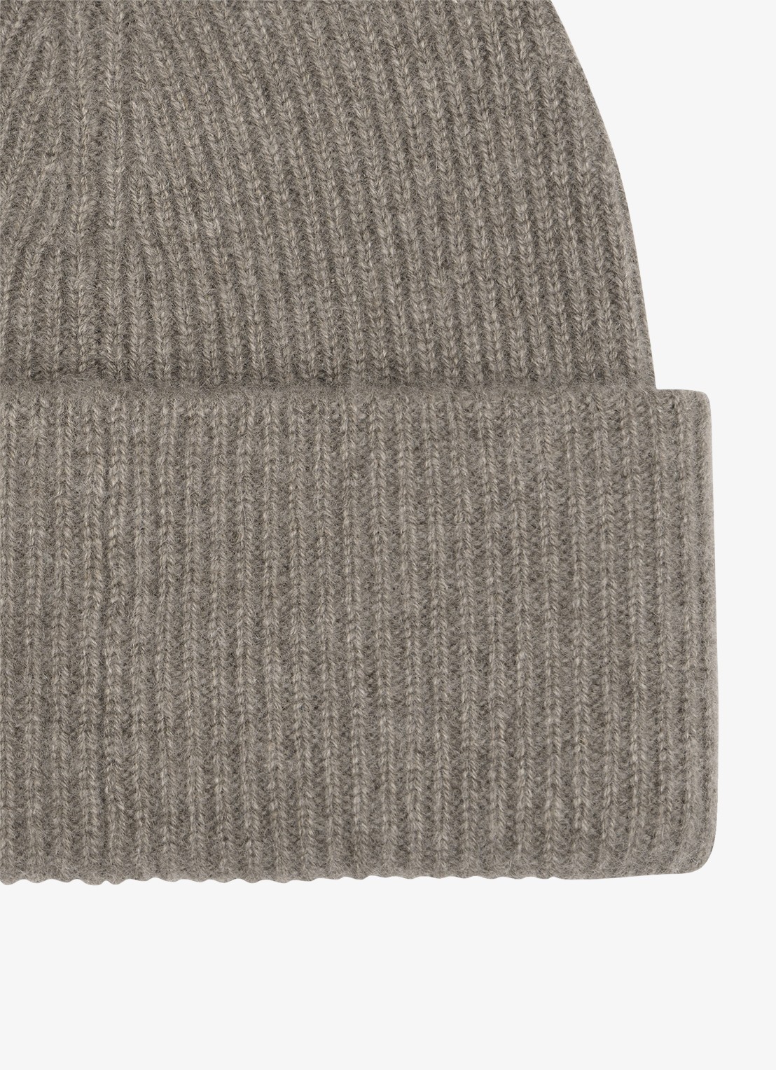 Profuomo Muts van kajsmier - detail beige
