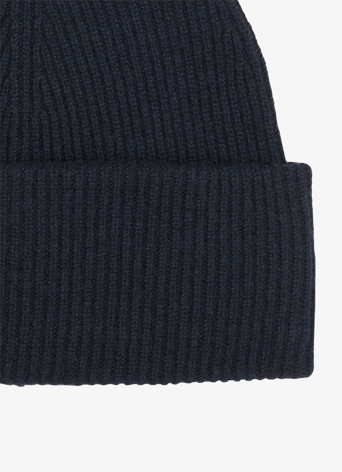 Profuomo Muts van kajsmier - detail donkerblauw