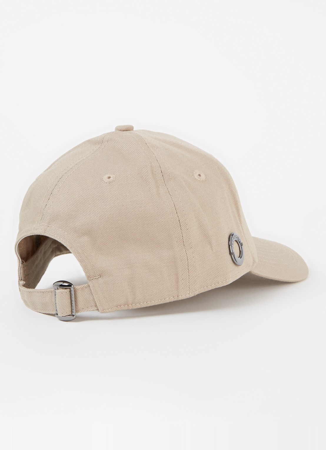 Profuomo Pet met logo - detail donkerbeige