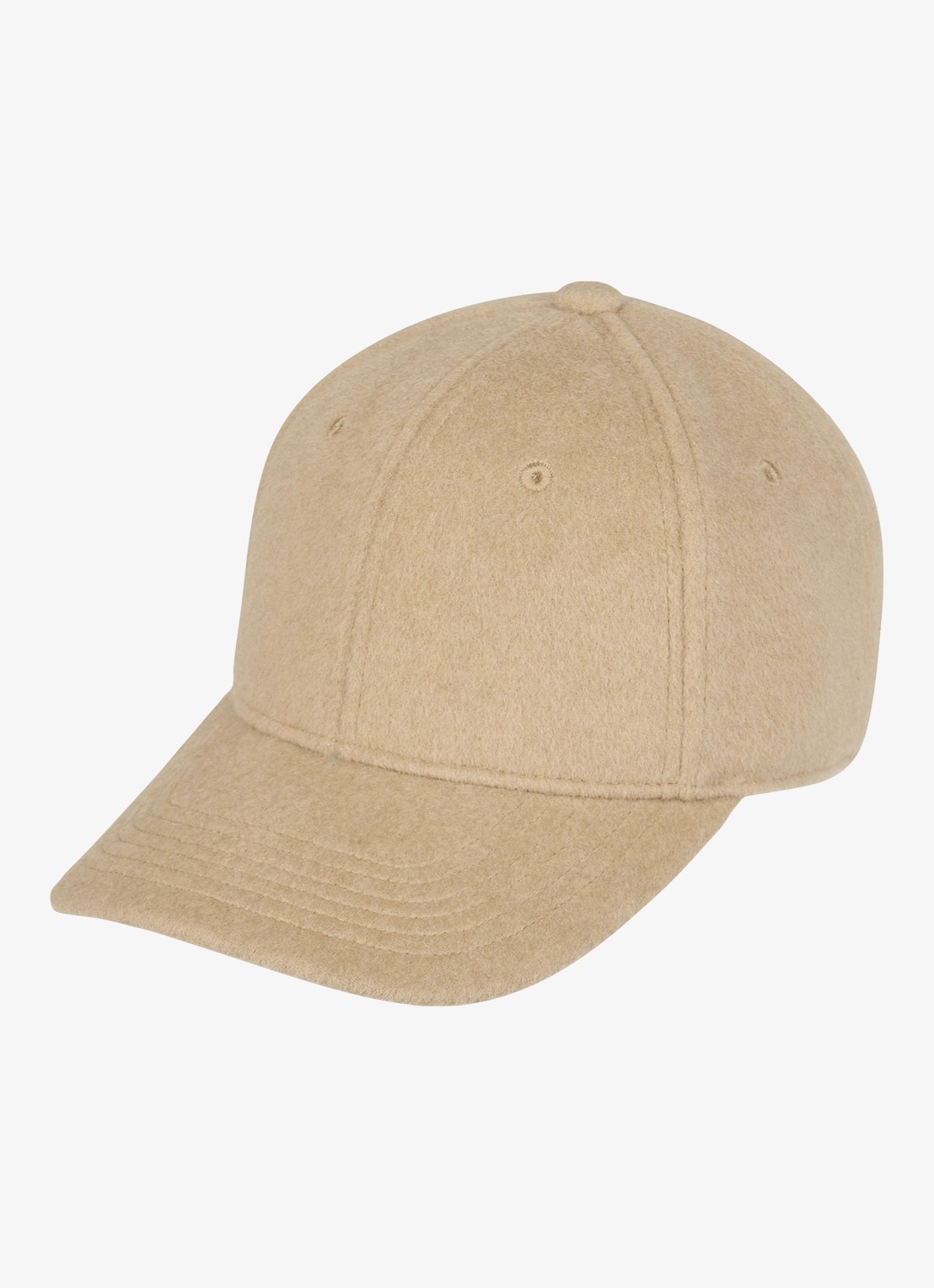 Profuomo Pet van wol - voorkant 4 camel