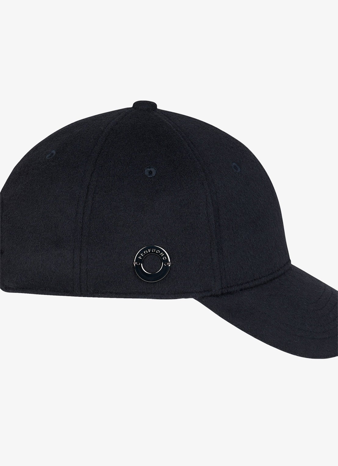 Profuomo Pet van wol - detail 2 donkerblauw