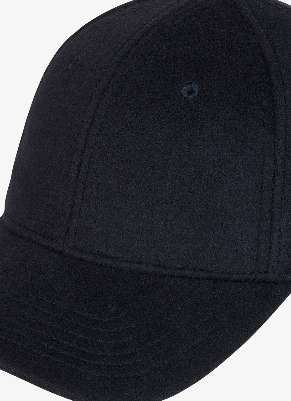 Profuomo Pet van wol - detail 3 donkerblauw