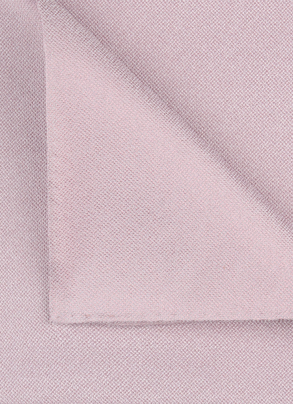 Profuomo Pochet van zijde - voorkant roze