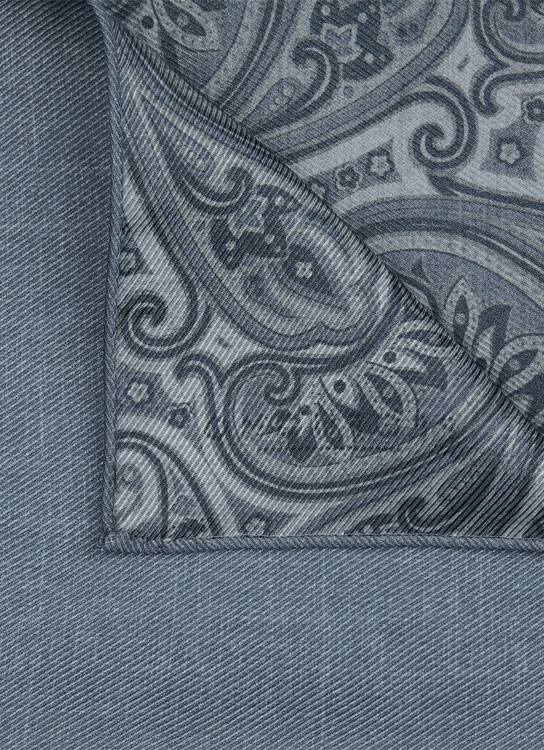 Profuomo Pochet van zijde - detail beige