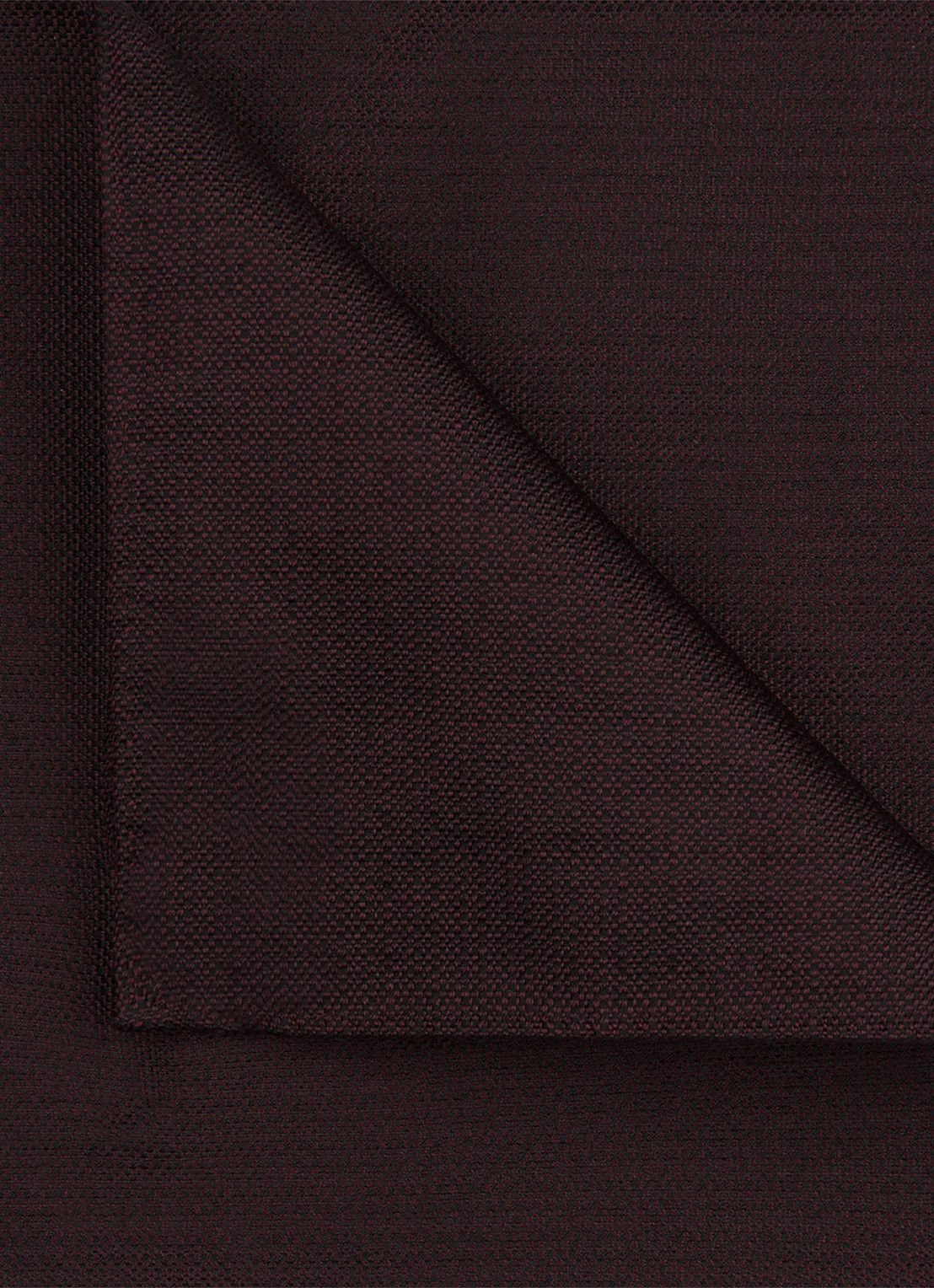 Profuomo Pochet van zijde - detail bruin