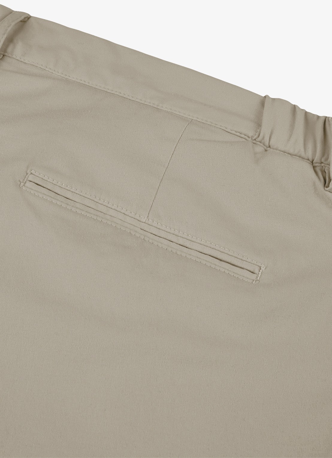 Profuomo Regular fit chino met steekzakken en stretch - detail 5 beige