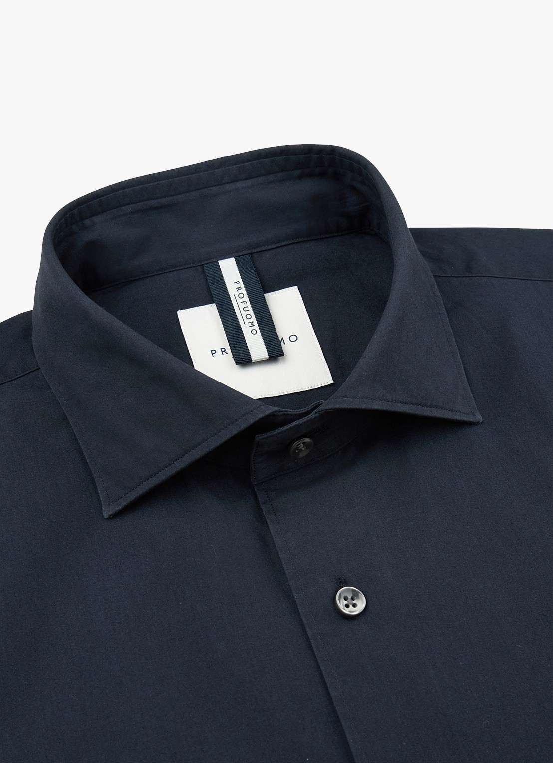 Profuomo Regular fit overhemd - detail 2 donkerblauw