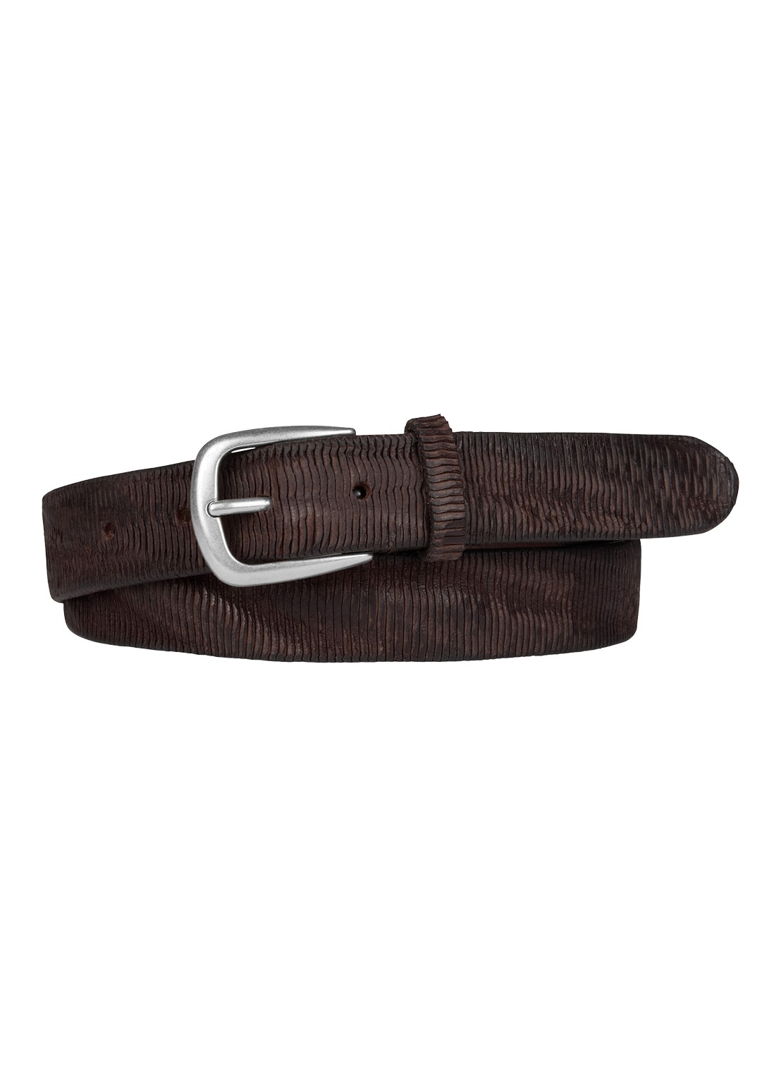 Profuomo Riem van leer - voorkant bruin
