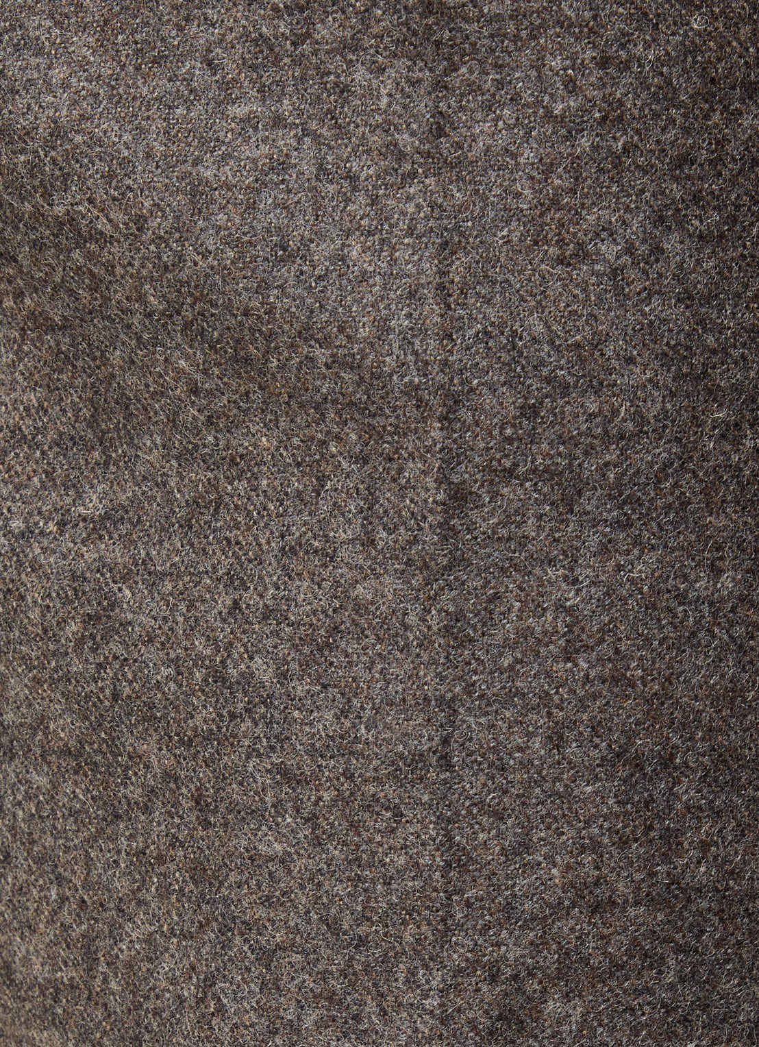 Profuomo Slim fit pantalon in wolblend met steekzakken - detail 10 middengrijs
