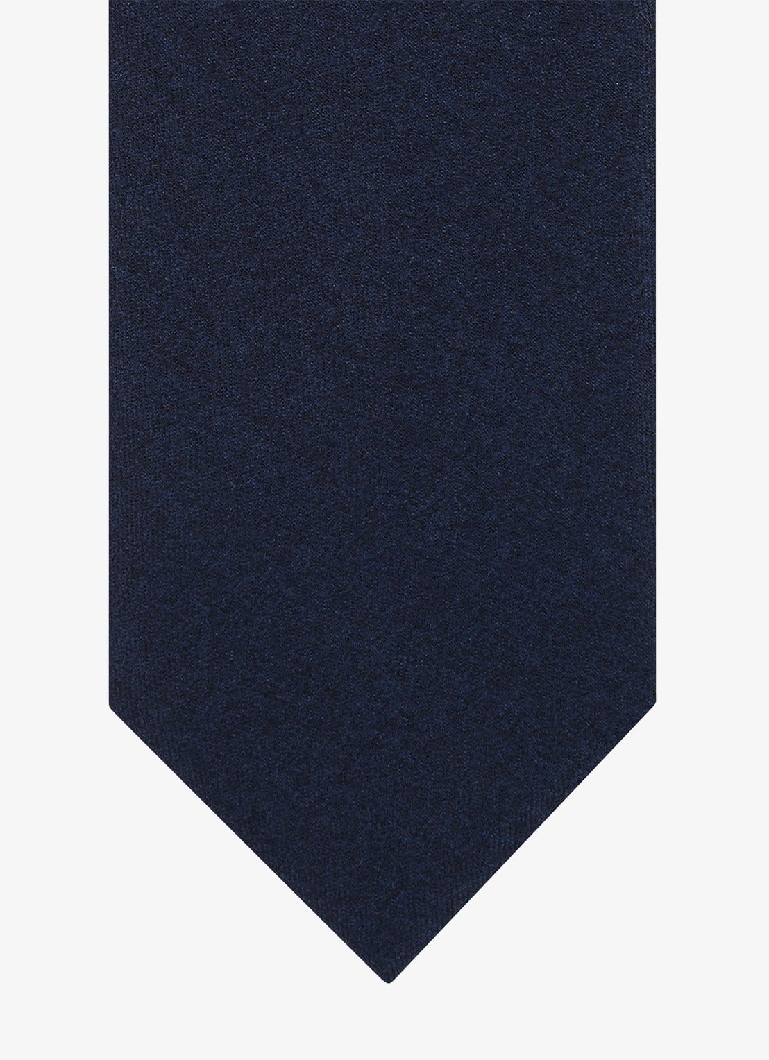 Profuomo Stropdas van wol - detail 2 donkerblauw