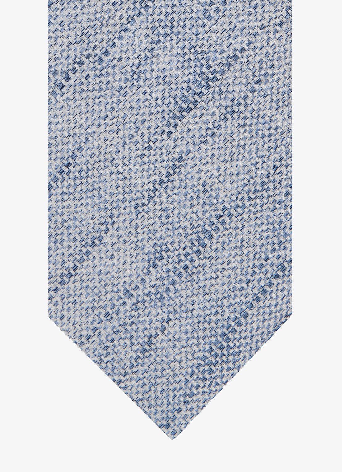 Profuomo Stropdas van zijde - detail lichtblauw