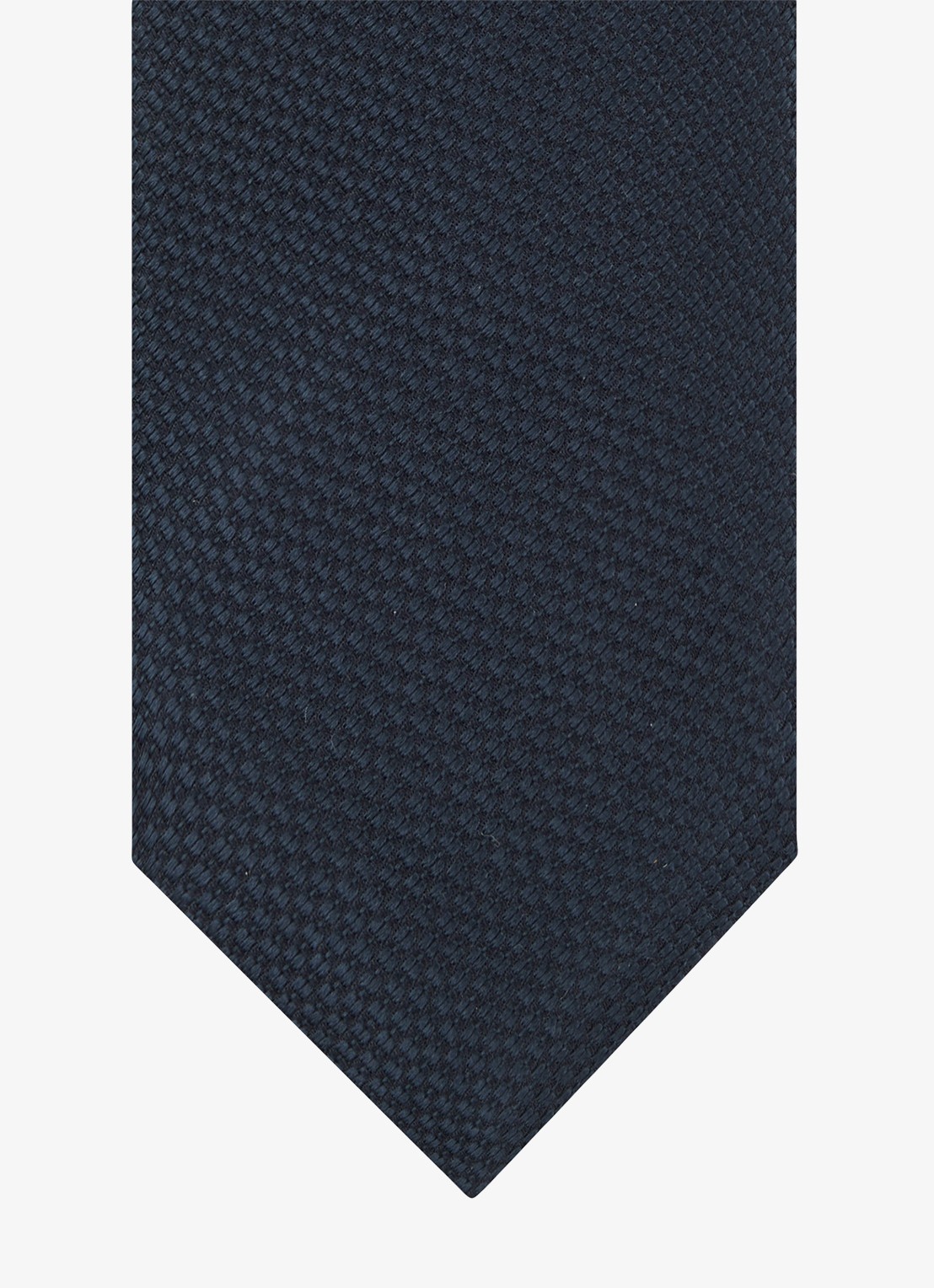 Profuomo Stropdas van zijde - detail donkerblauw