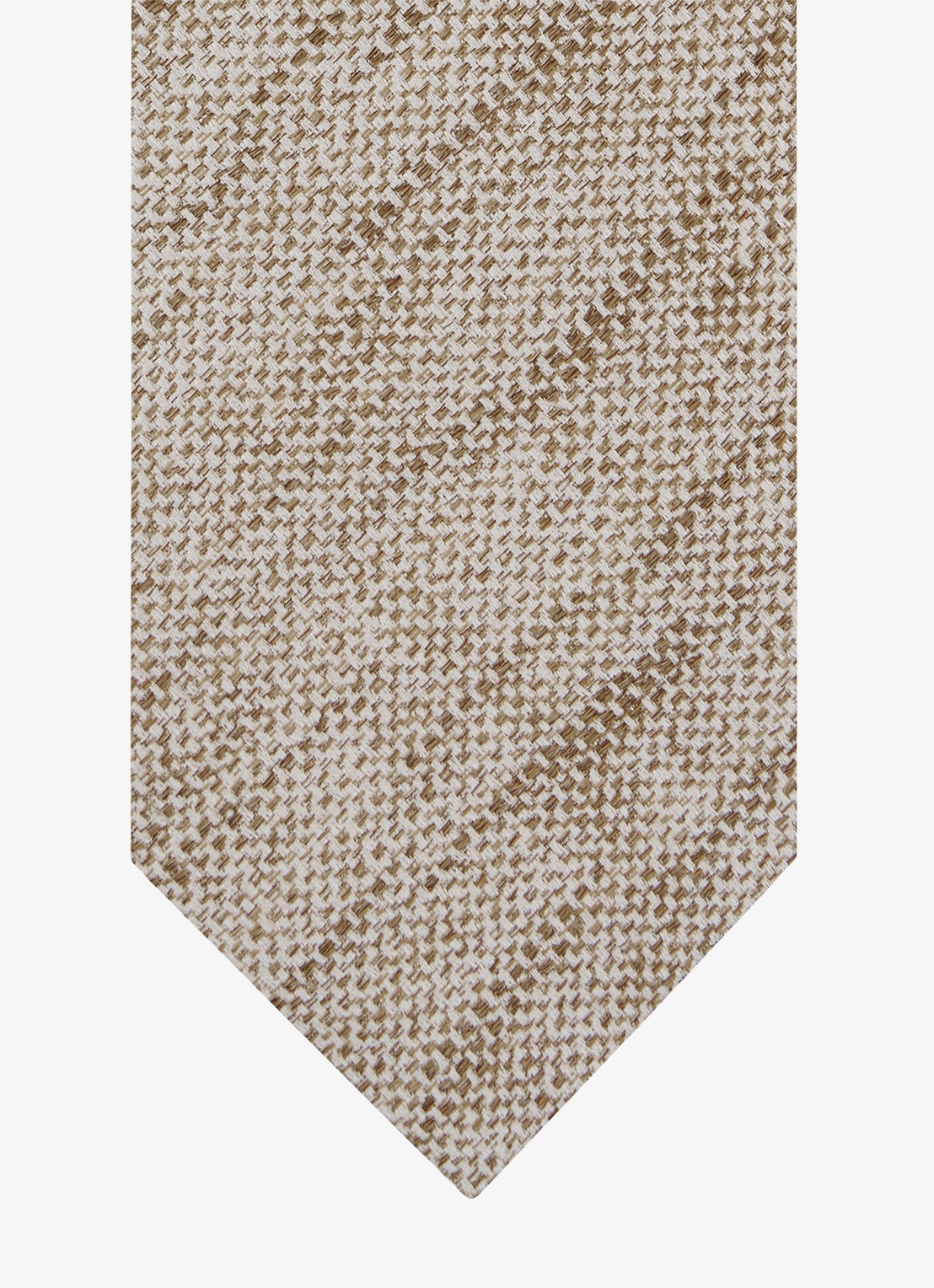 Profuomo Stropdas van zijde - detail 2 beige
