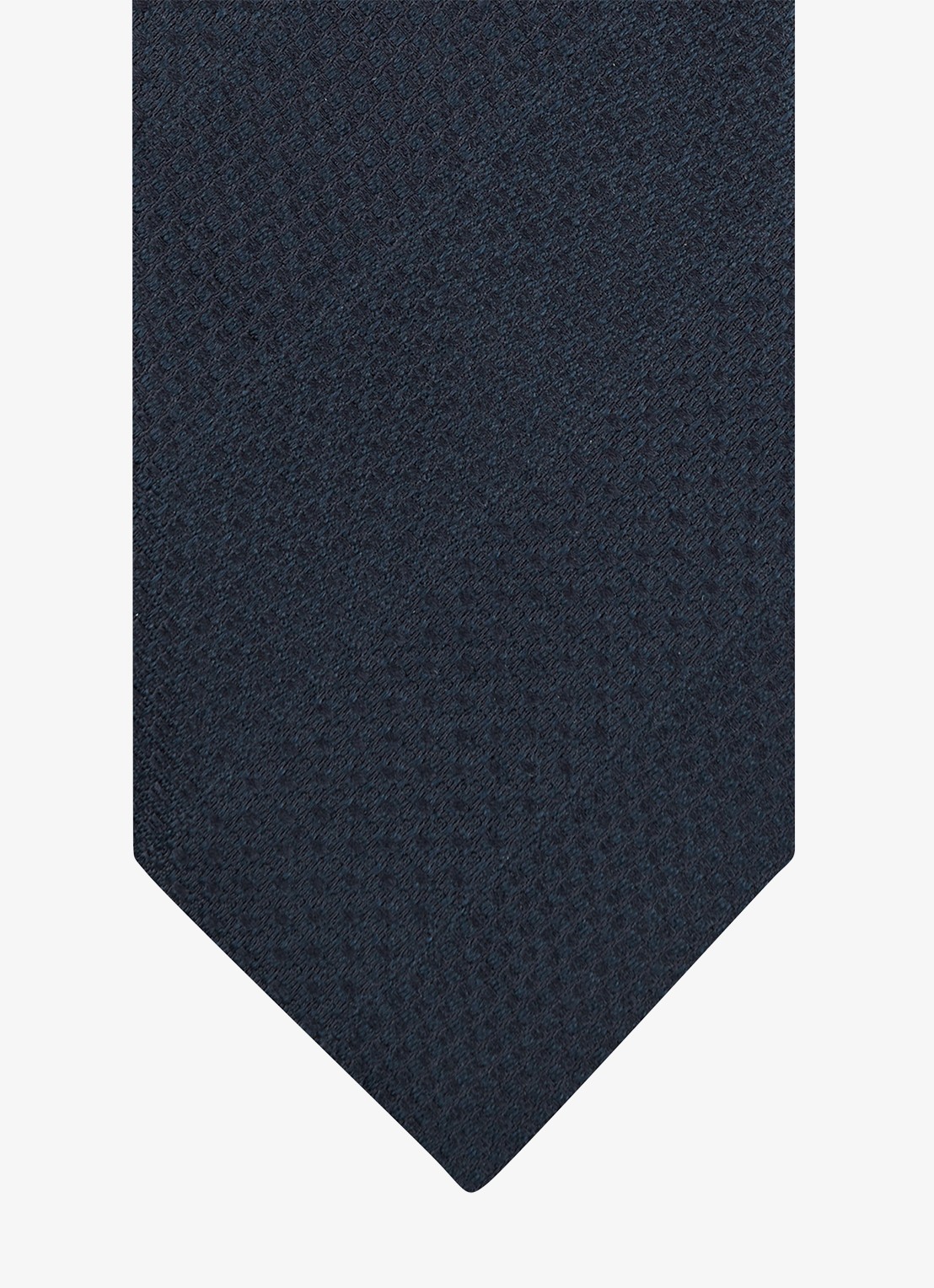 Profuomo Stropdas van zijde - detail donkerblauw