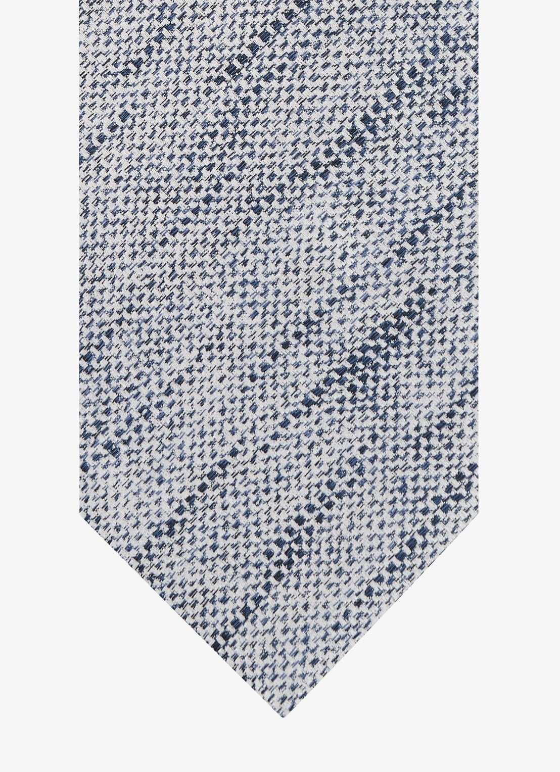 Profuomo Stropdas van zijde - detail donkerblauw