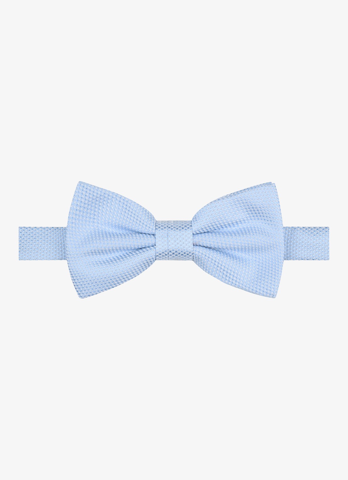 Profuomo Vlinderdas van zijde - voorkant blauw
