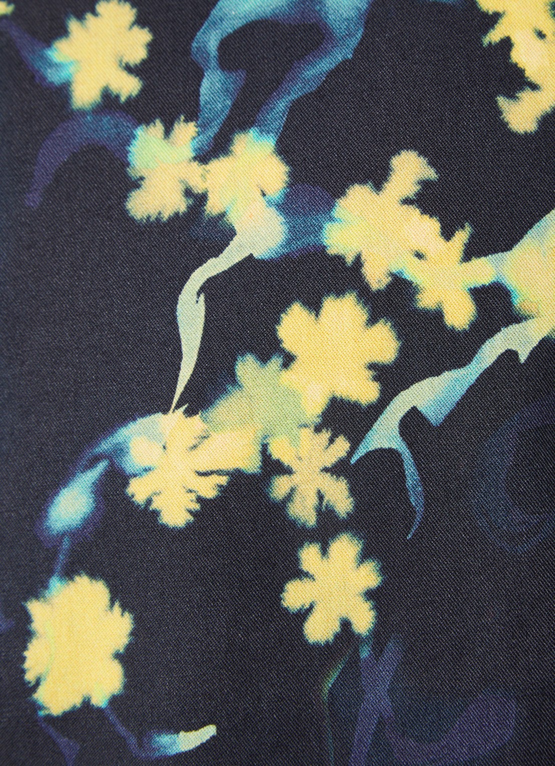 PS Paul Smith Tailored fit overhemd met print - detail 5 neongeel