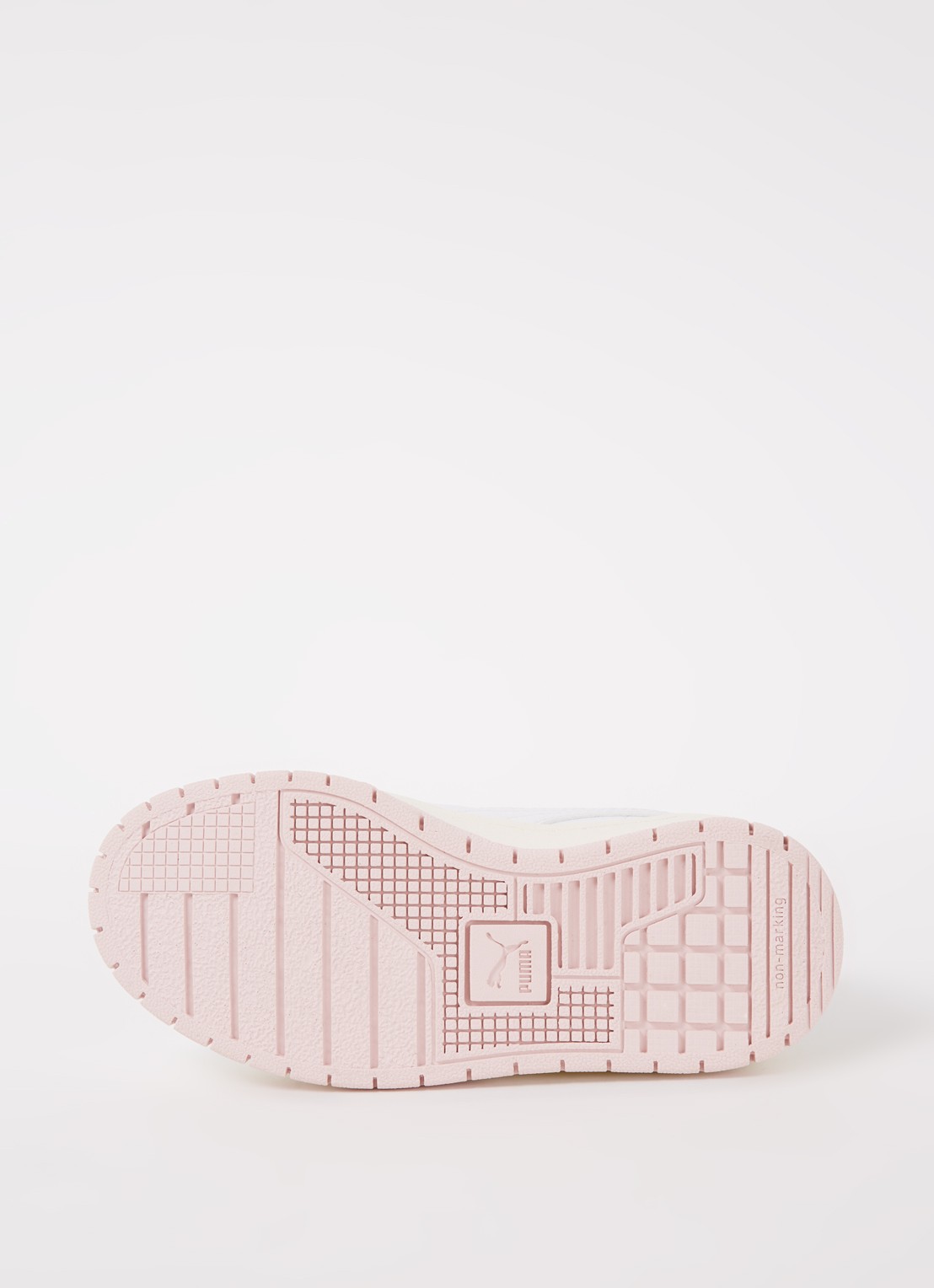 Puma Cali Dream sneaker met leren details - detail 2 wit