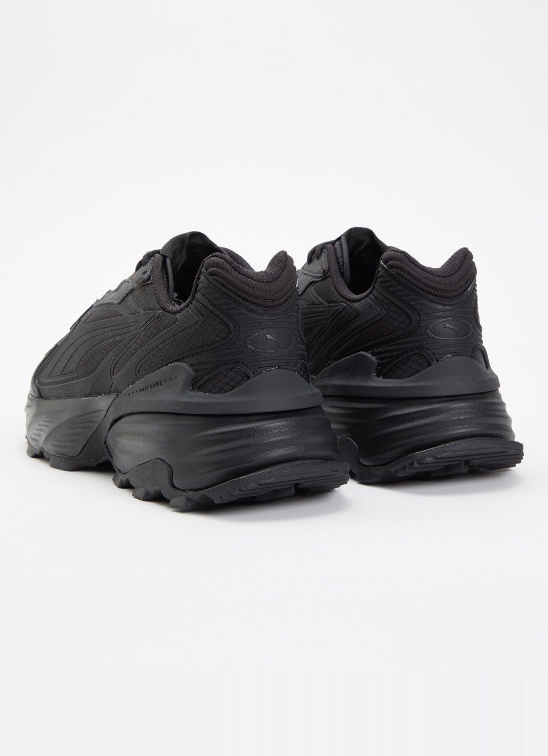 Puma Fade Nitro sneaker met mesh details - achterkant 4 zwart
