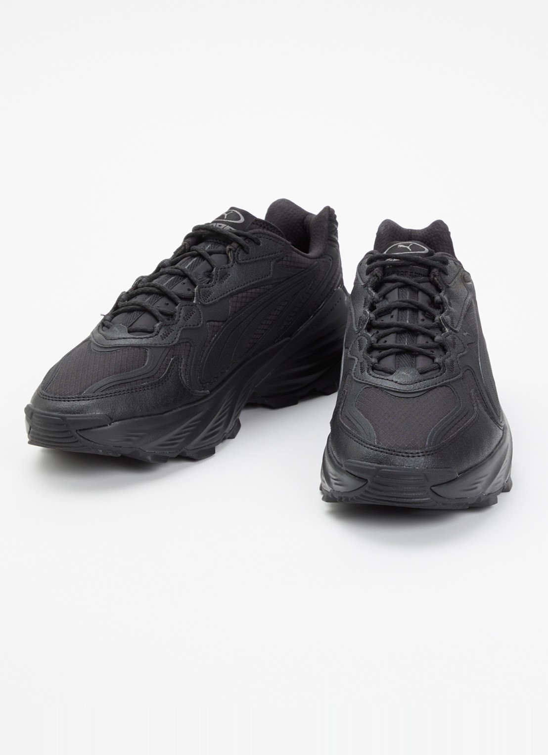 Puma Fade Nitro sneaker met mesh details - detail zwart