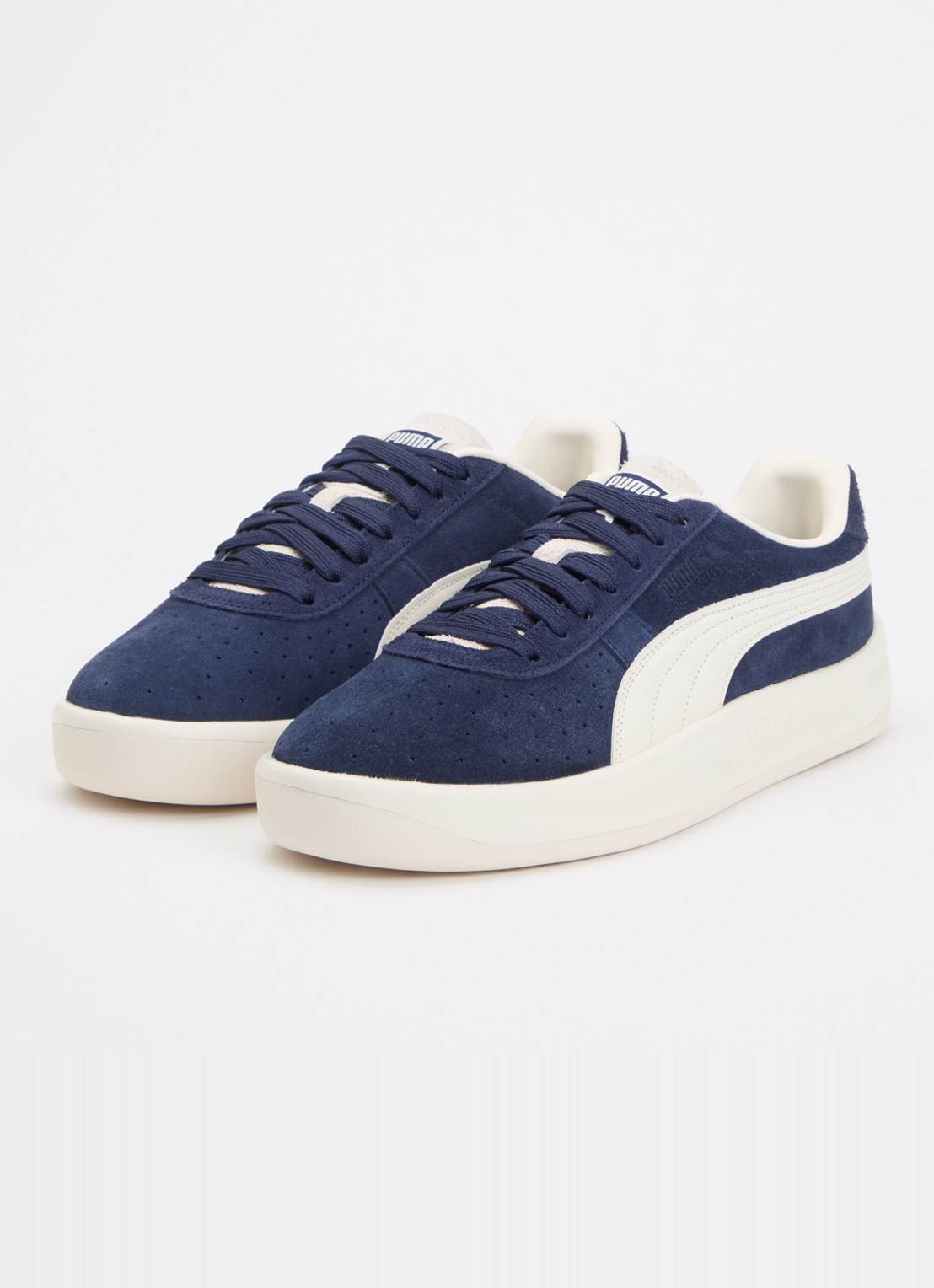 Puma GV Special sneaker van suède - detail donkerblauw