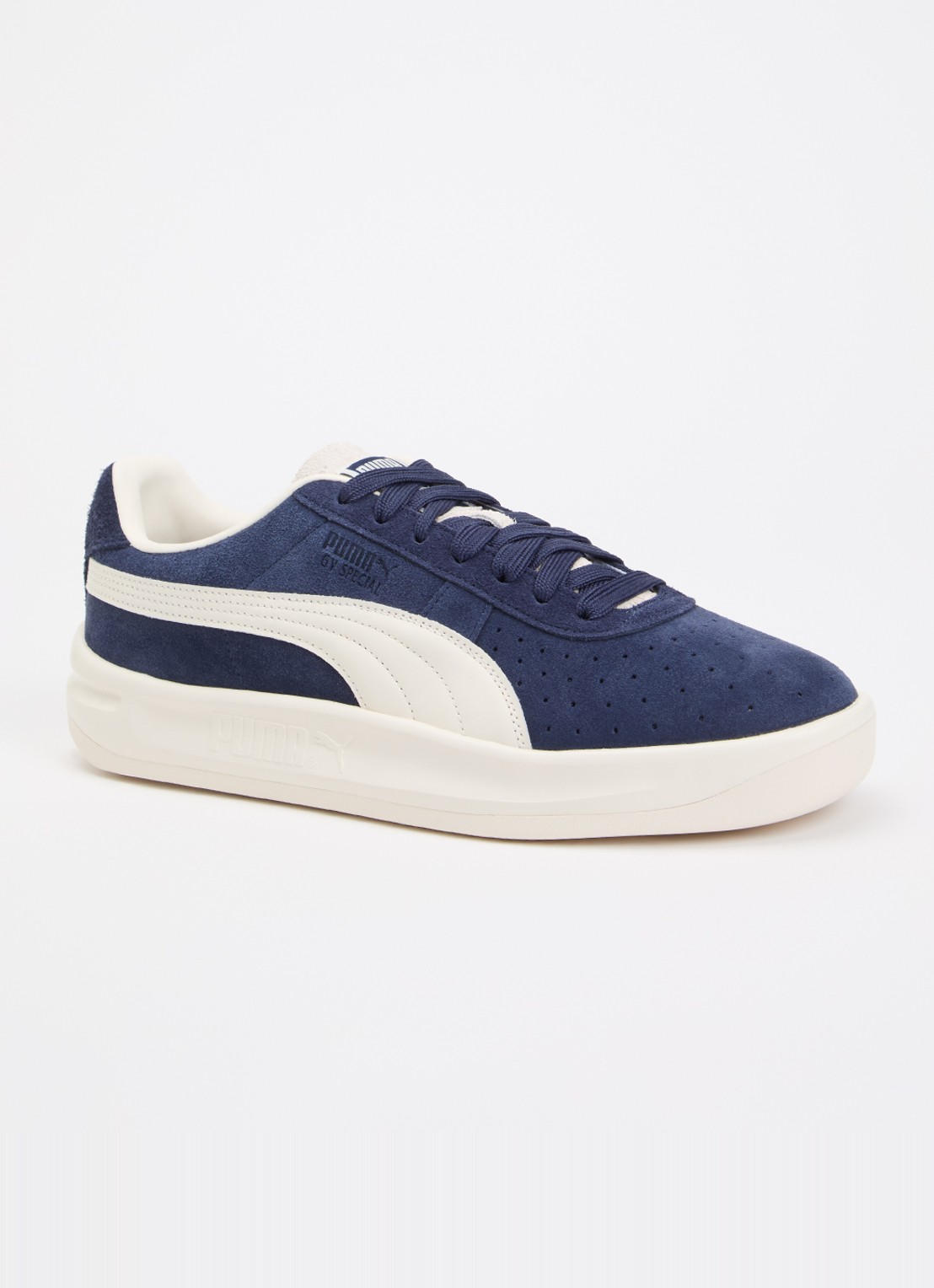 Puma GV Special sneaker van suède - voorkant 4 donkerblauw
