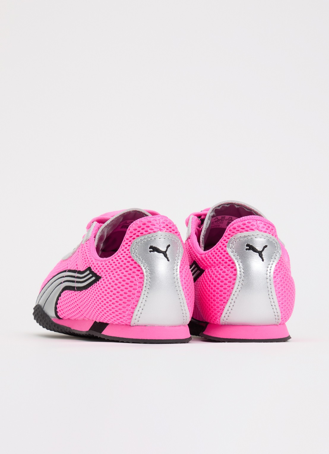 Puma H-Street OG sneaker van mesh met details van leer - achterkant 5 fuchsia