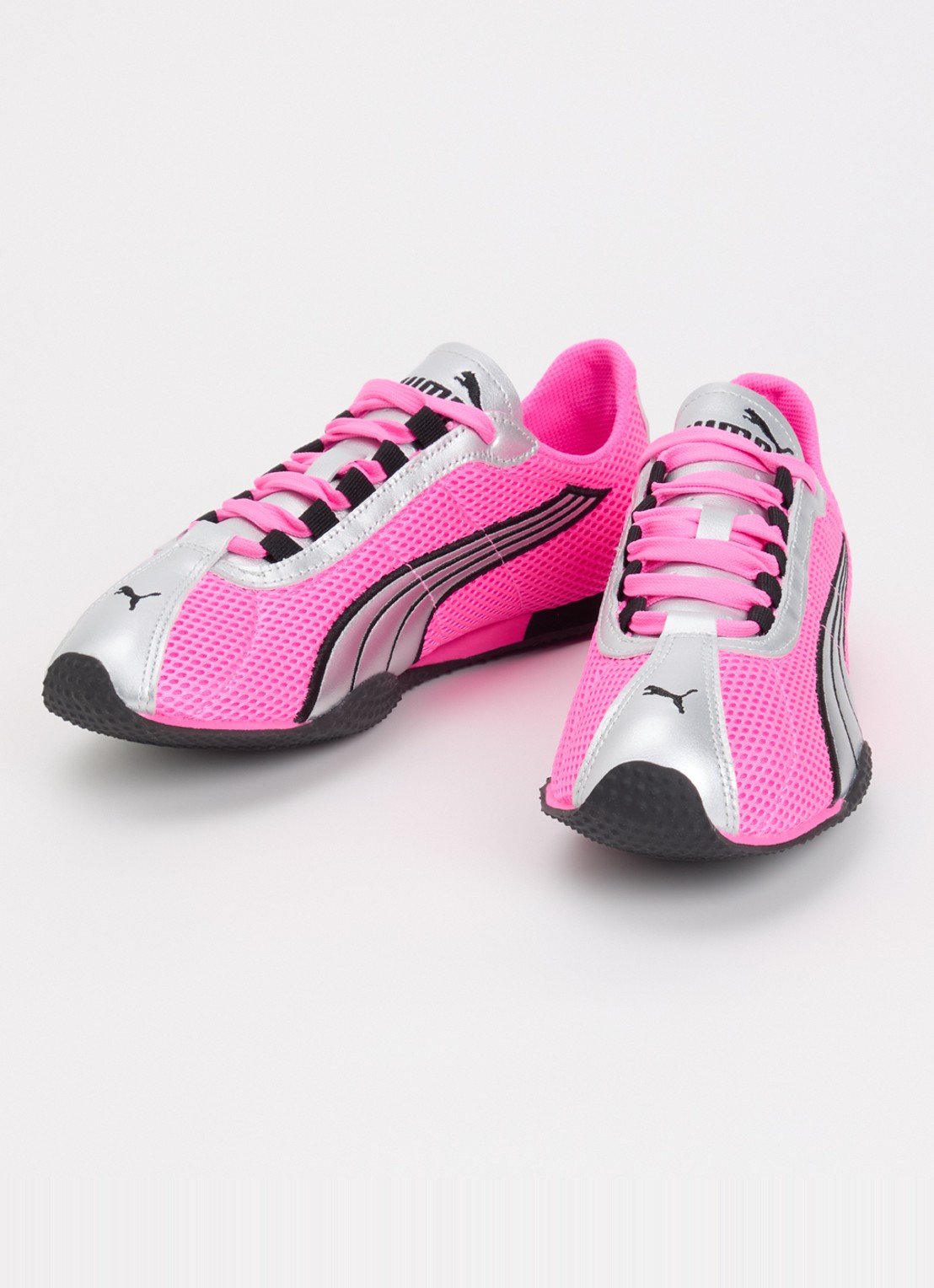Puma H-Street OG sneaker van mesh met details van leer - detail 2 fuchsia