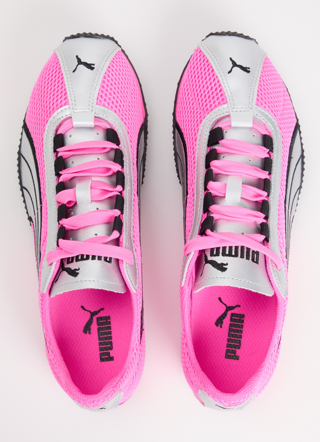 Puma H-Street OG sneaker van mesh met details van leer - detail 3 fuchsia