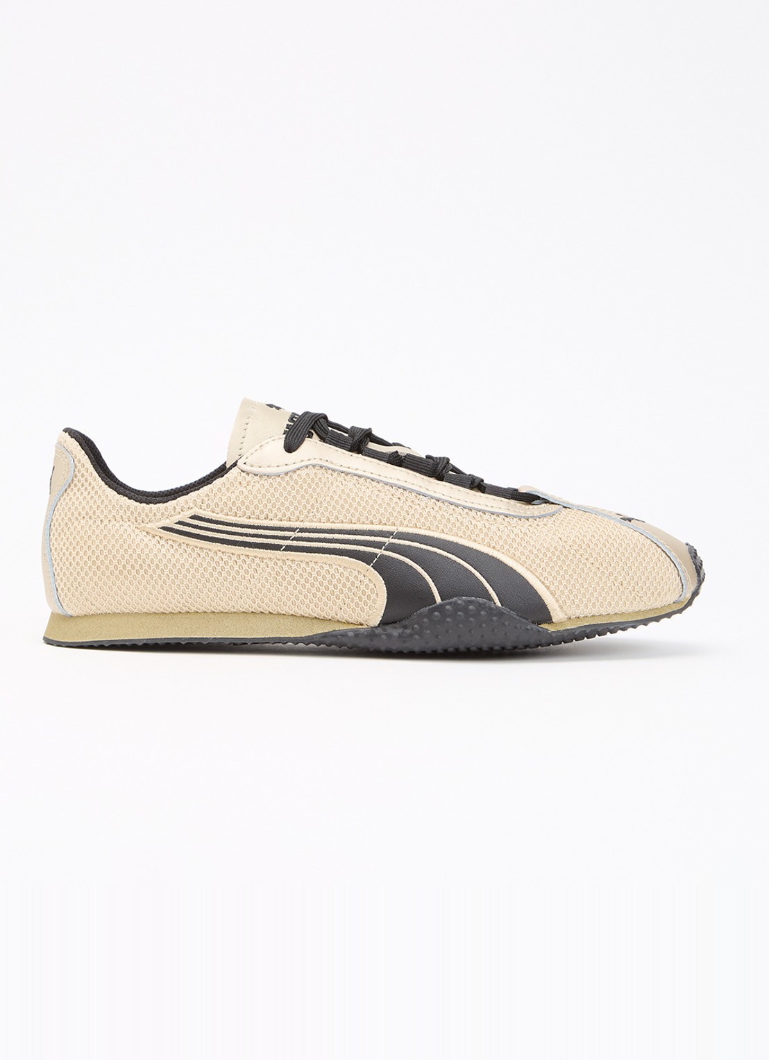 Puma H-Street sneaker van mesh met details van leer - voorkant 2 goud