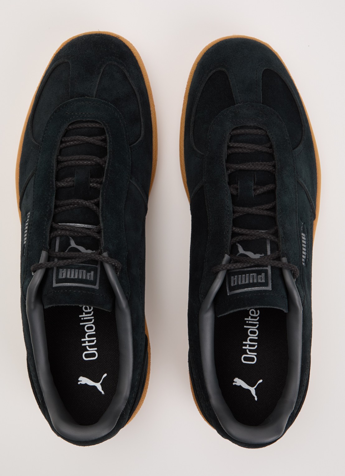 Puma Palermo Graftman sneaker van suède - detail 3 zwart