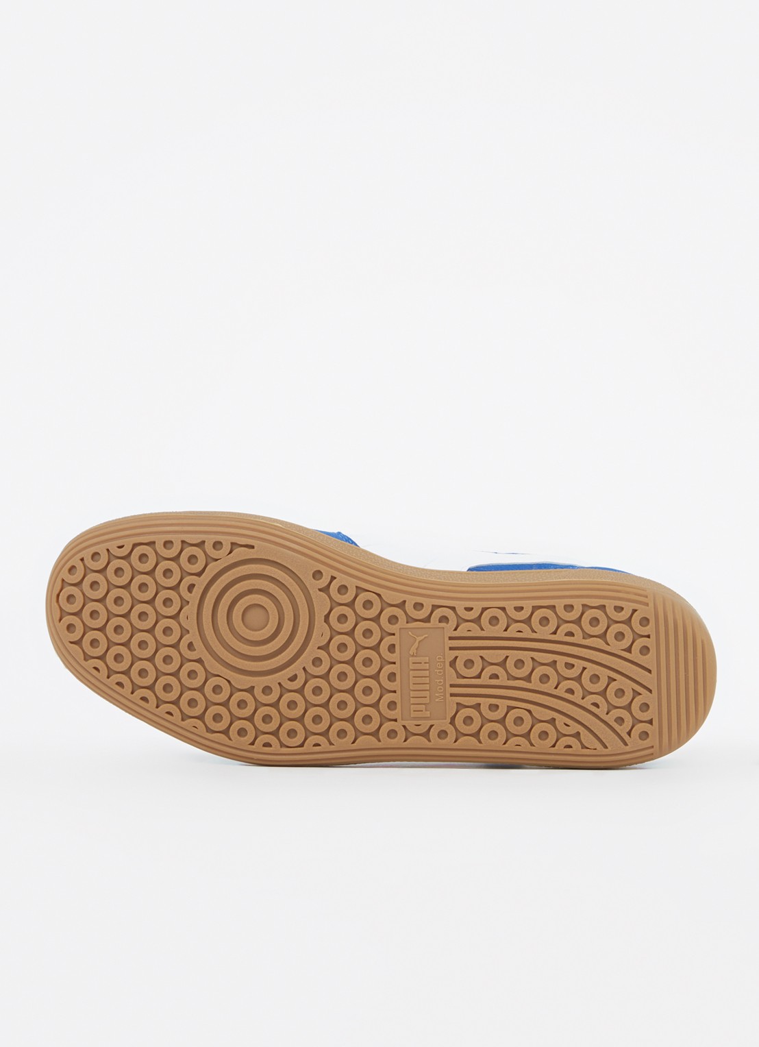 Puma Palermo sneaker van suède - detail 5 kobaltblauw