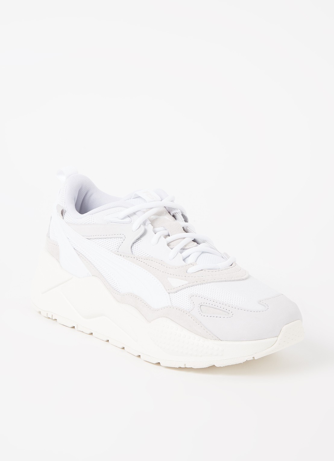 Puma RS-X Efekt sneaker met details van leer en nubuck - voorkant 7 wit