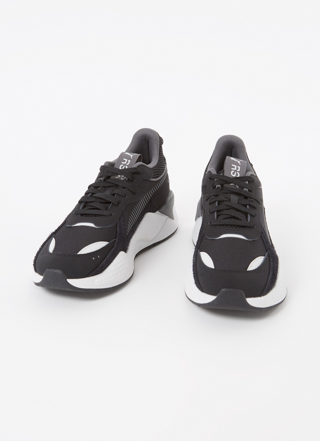 Puma RS-X sneaker met suède details  - detail zwart