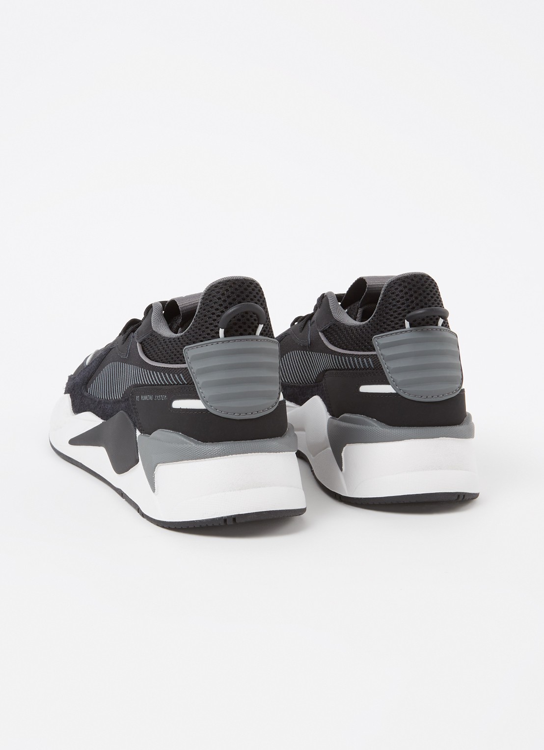 Puma RS-X sneaker met suède details  - detail 2 zwart