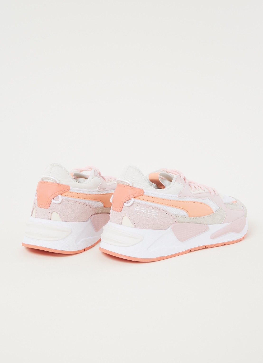 Puma Rs-Z sneaker met suède details - detail 2 lichtroze