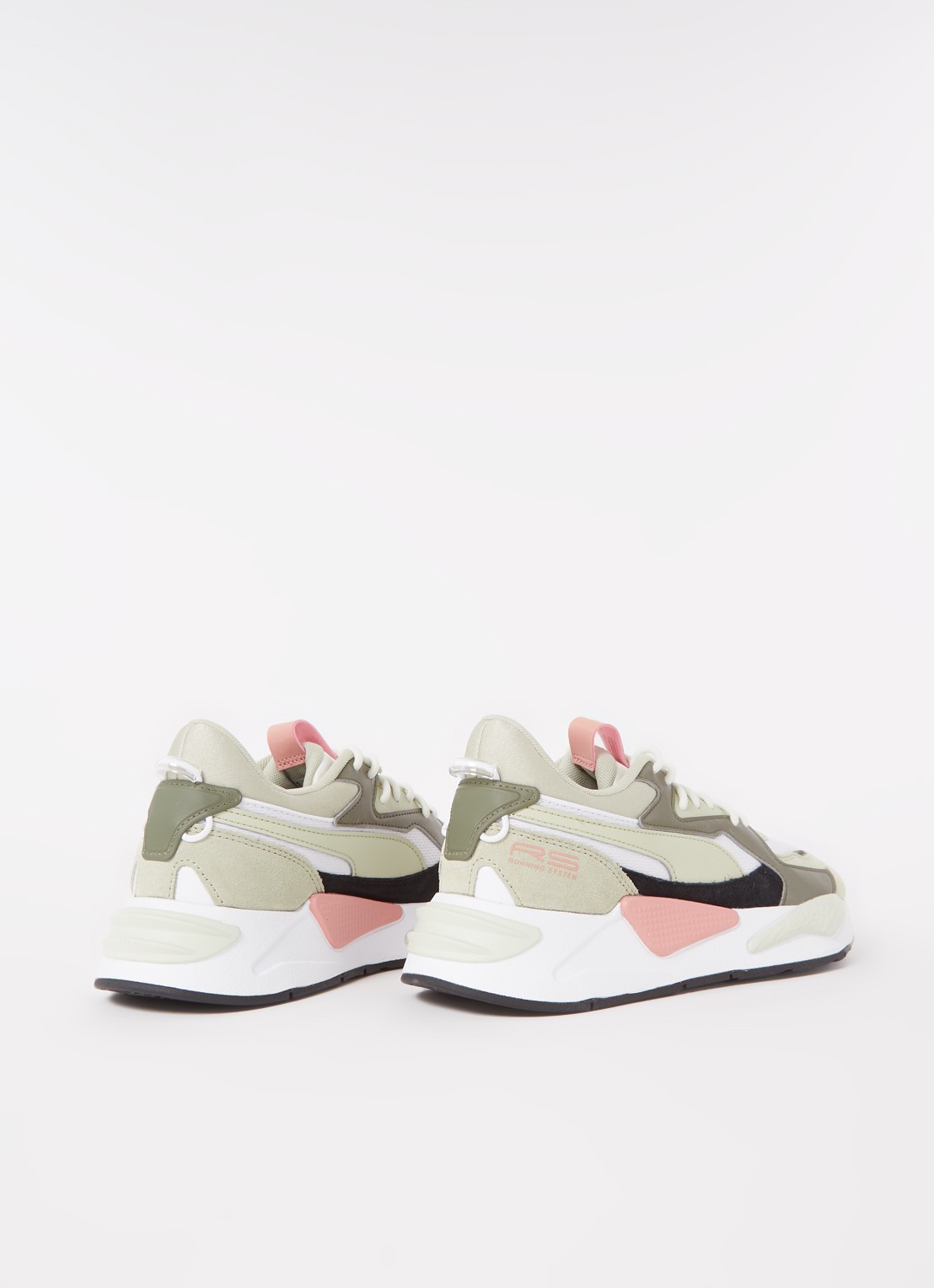 Puma Rs-Z sneaker met suède details - detail 3 lichtgroen