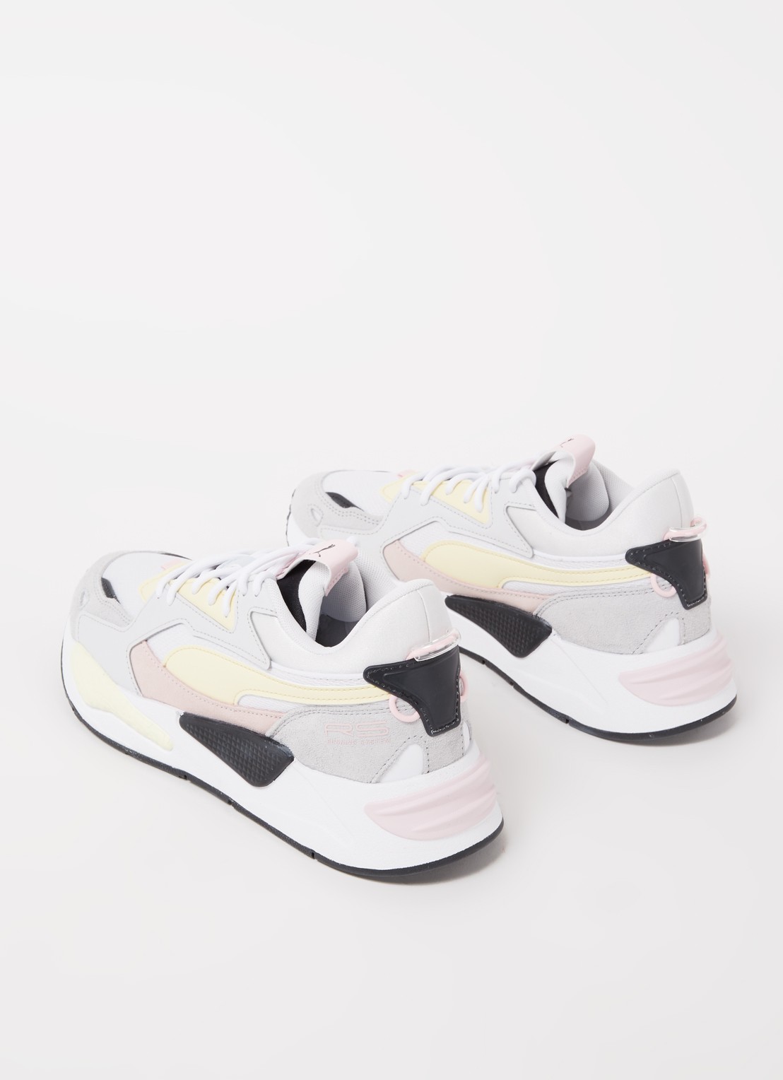 Puma Rs-Z sneaker met suède details - detail 3 lichtblauw
