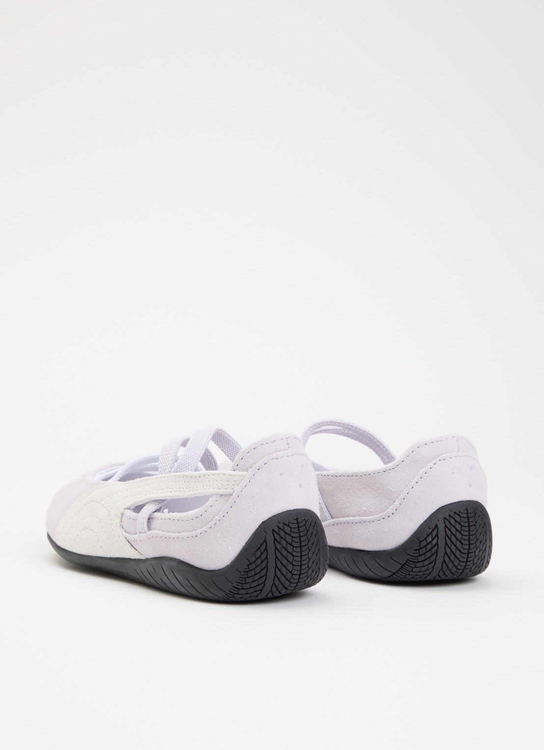 Puma Speedcat ballerina van suède - achterkant lavendel
