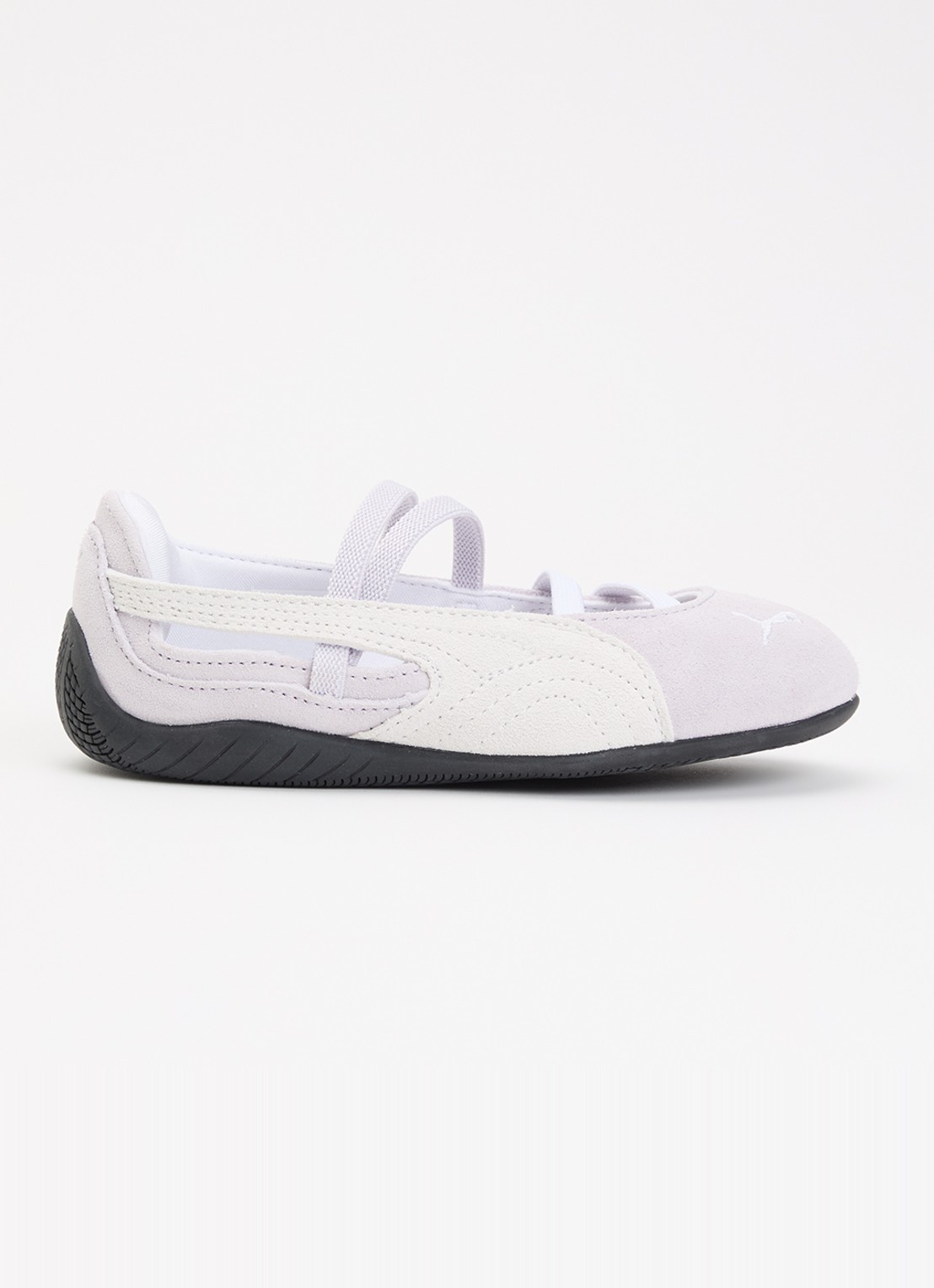 Puma Speedcat ballerina van suède - voorkant 2 lavendel