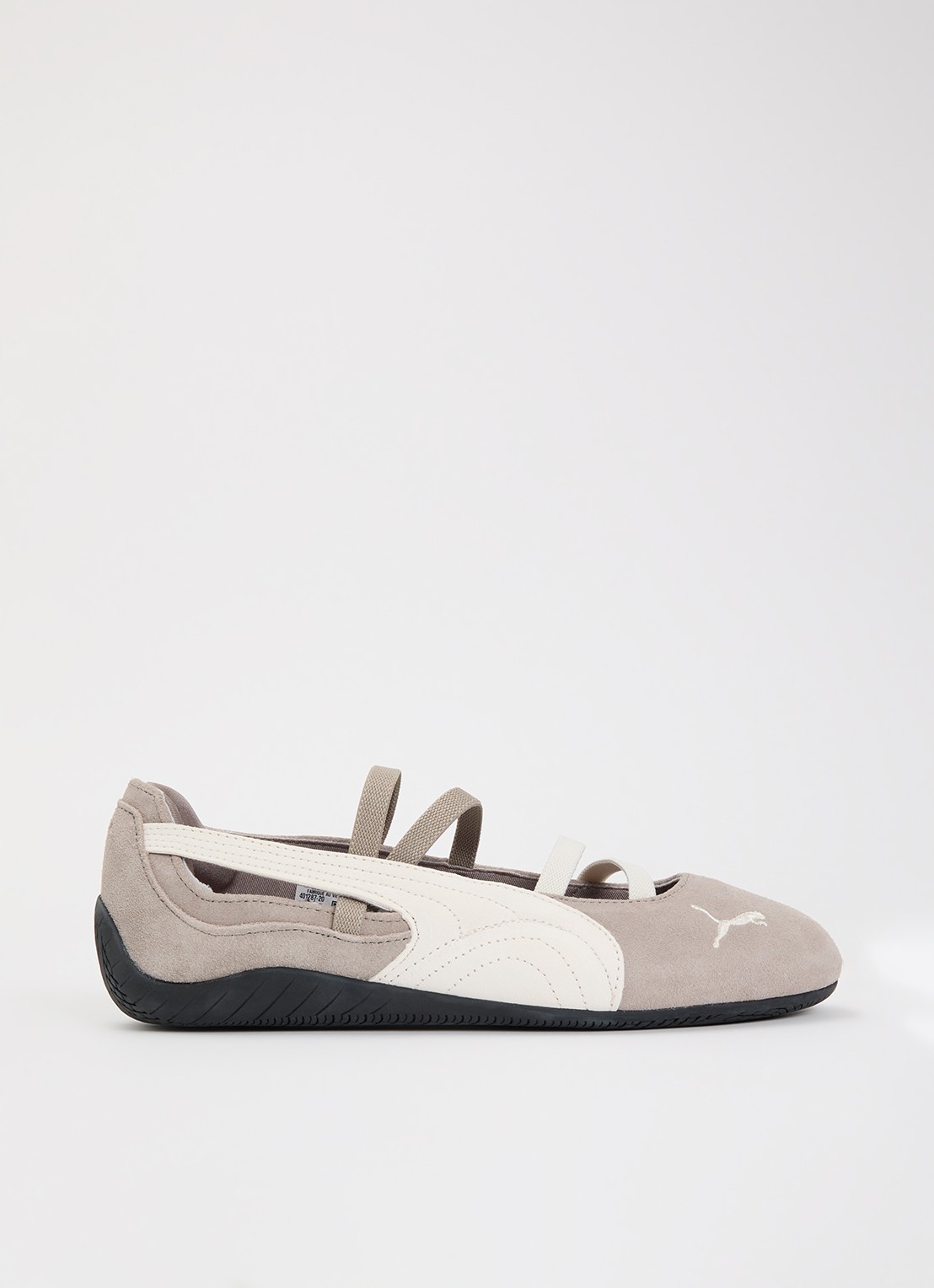 Puma Speedcat ballerina van suède - voorkant 5 grijs