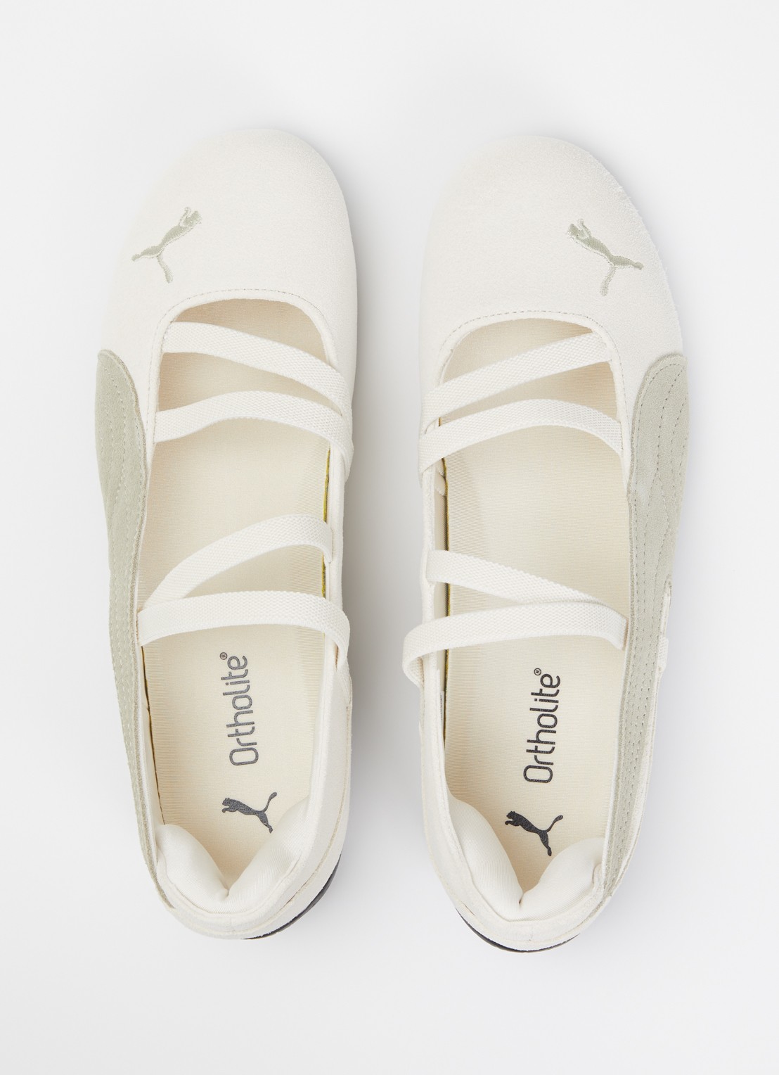 Puma Speedcat Ballet ballerina van suède - detail 4 beige