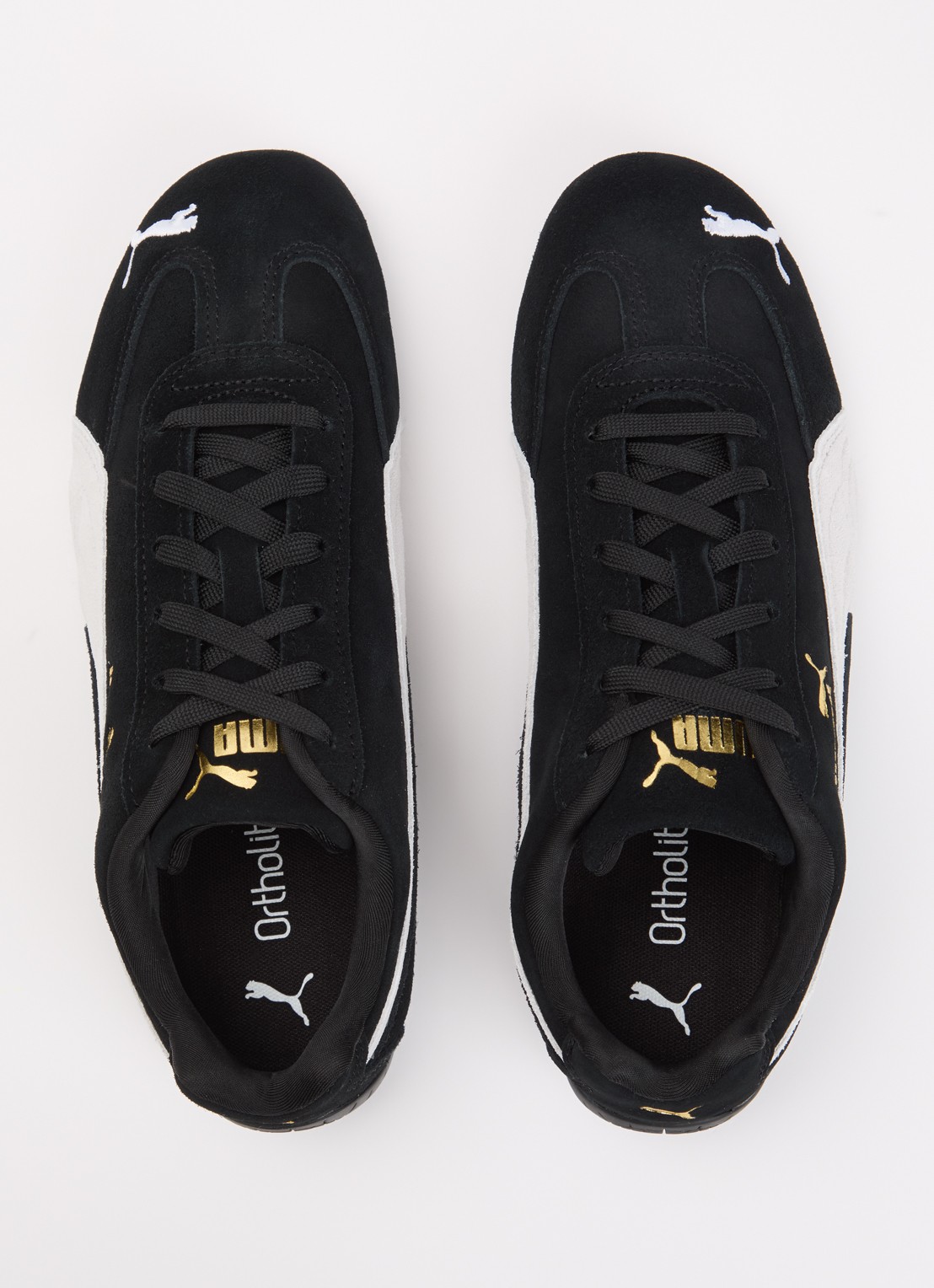 Puma Speedcat OG Jr sneaker van suède - detail 3 zwart