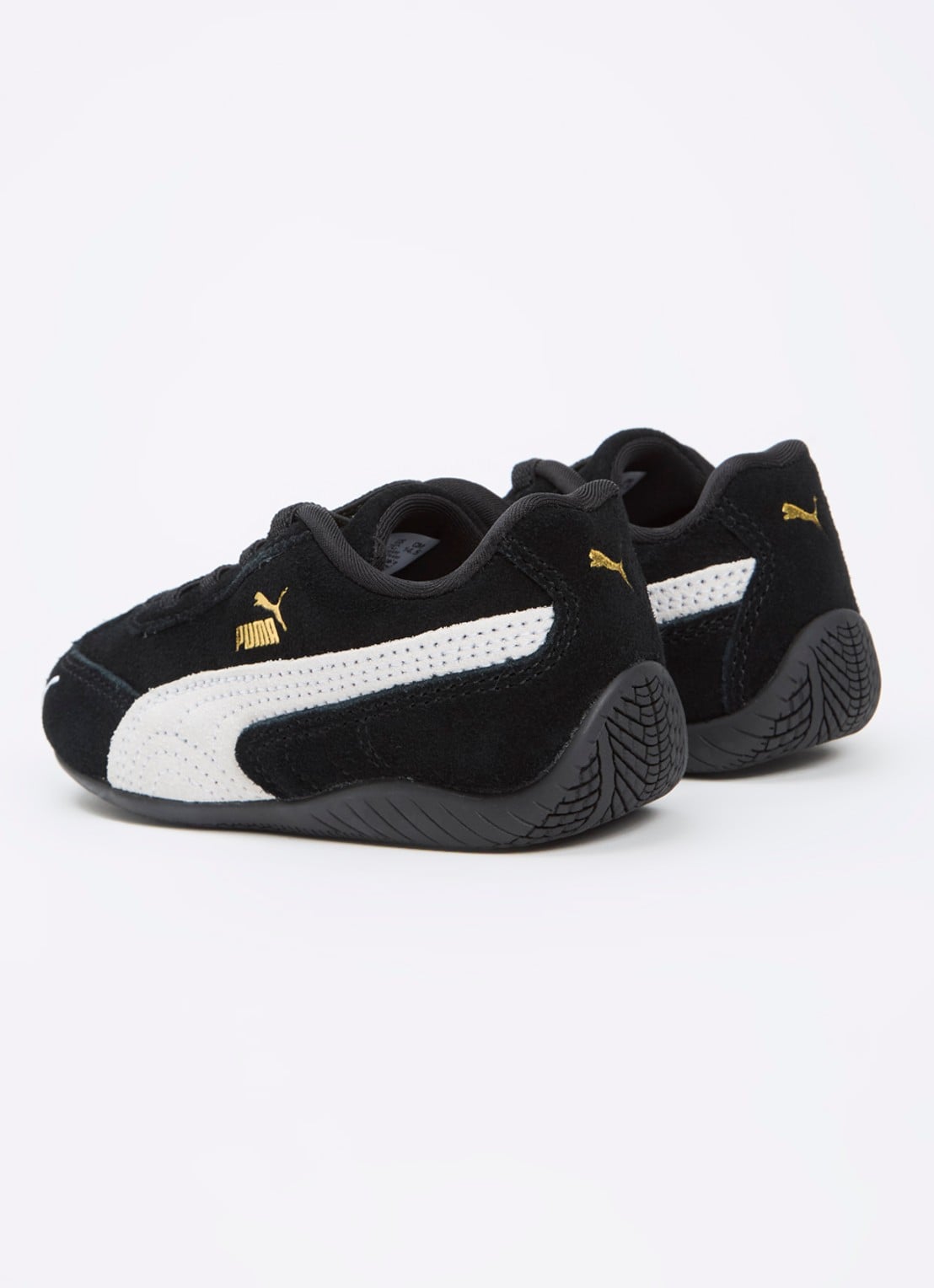 Puma Speedcat OG sneaker van suède - achterkant zwart