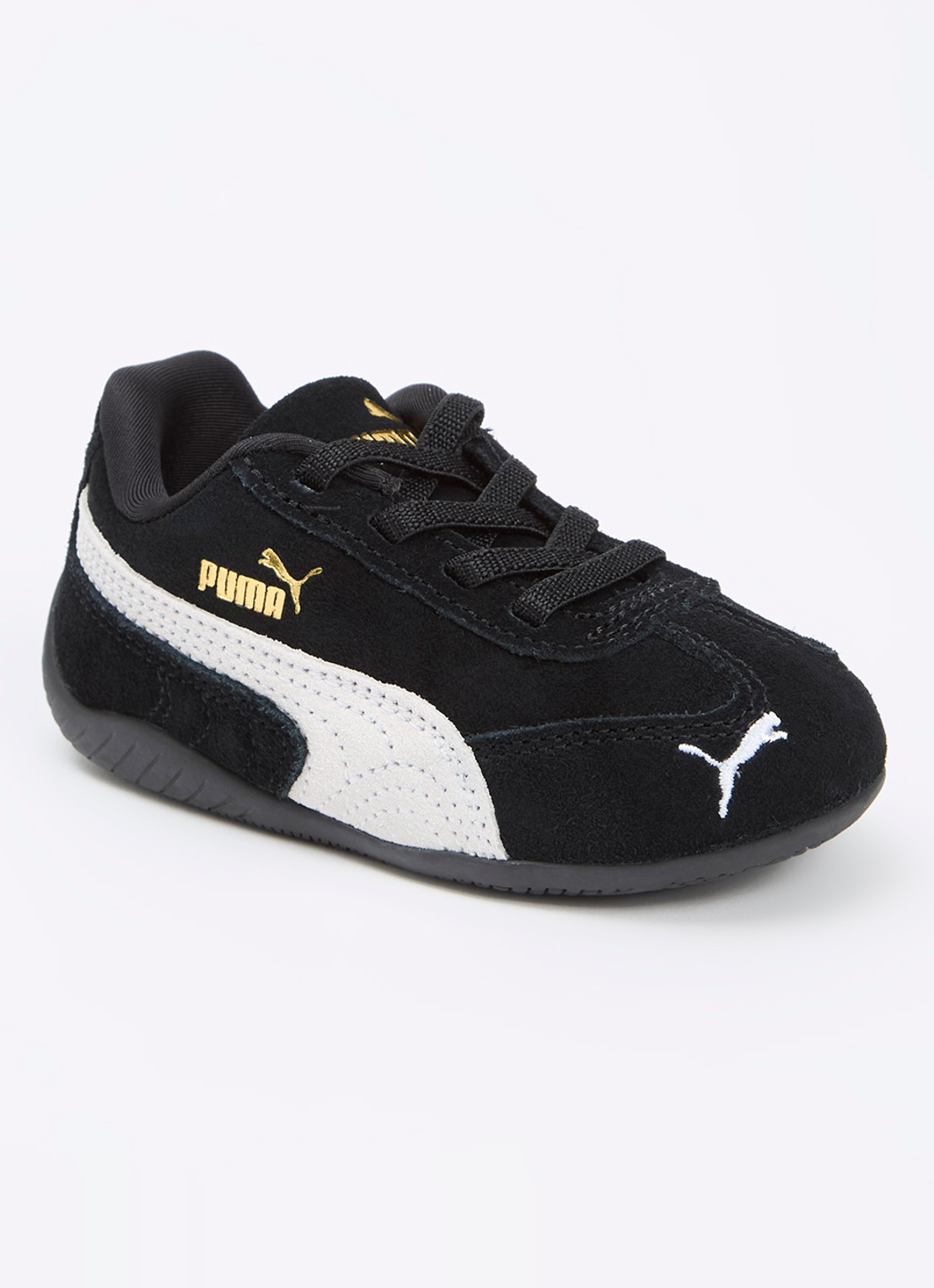 Puma Speedcat OG sneaker van suède - voorkant 3 zwart