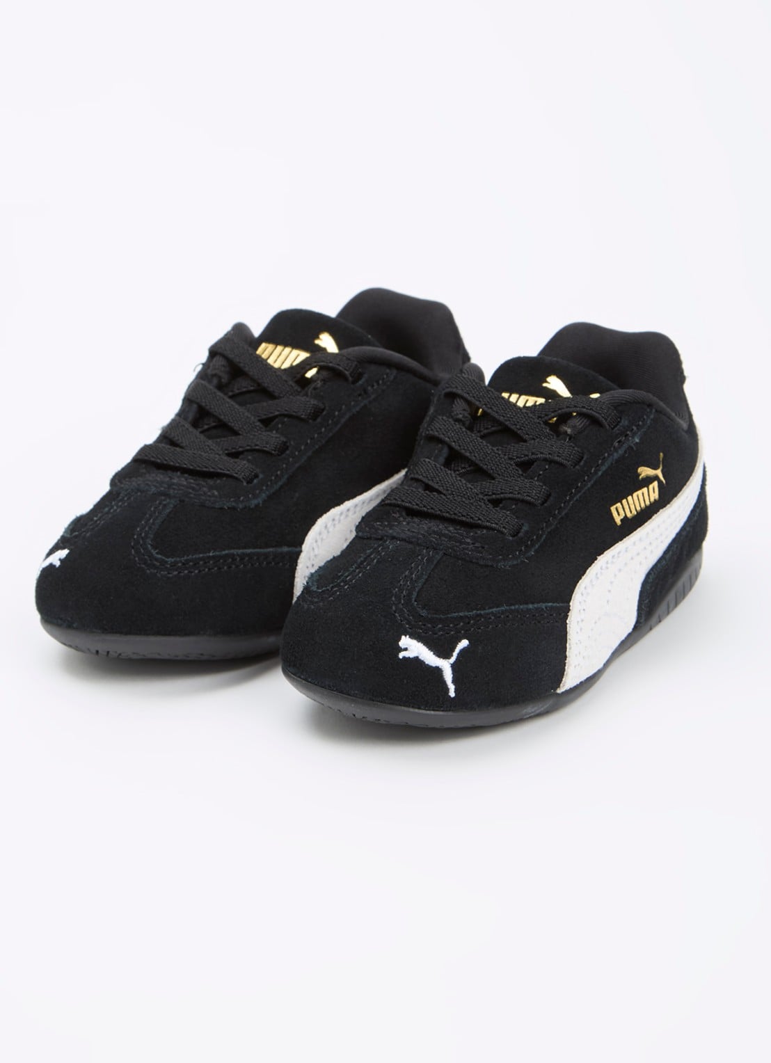 Puma Speedcat OG sneaker van suède - voorkant 4 zwart