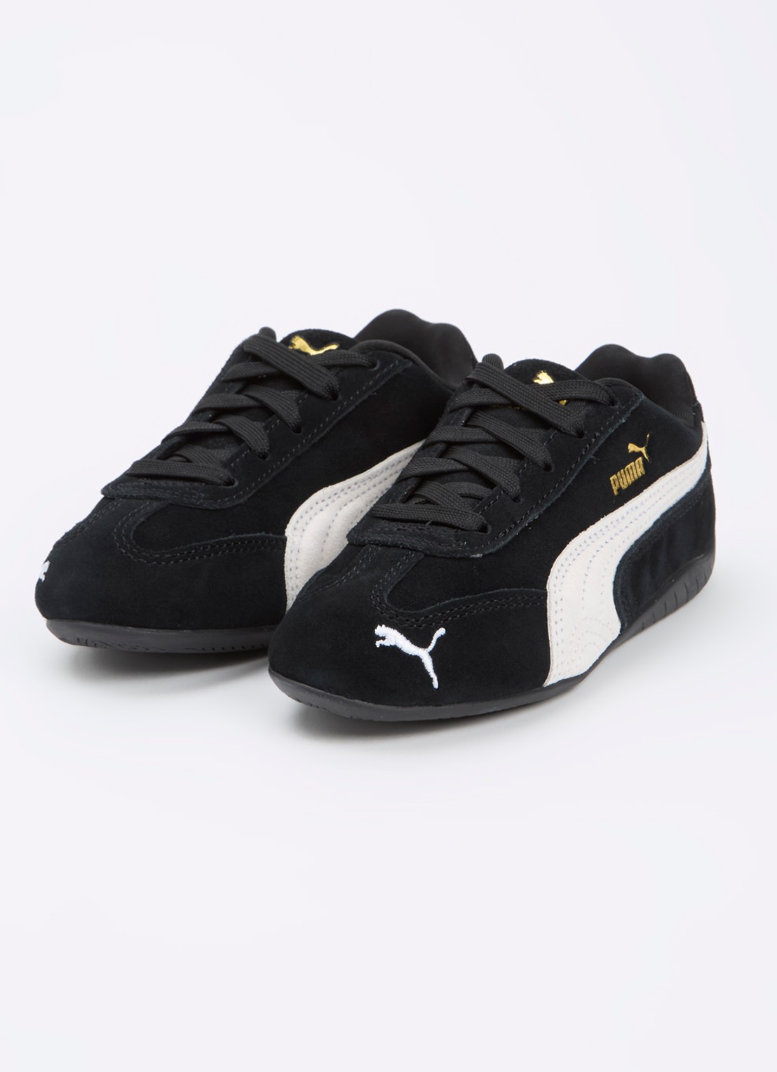 Puma Speedcat OG sneaker van suède - voorkant 2 zwart