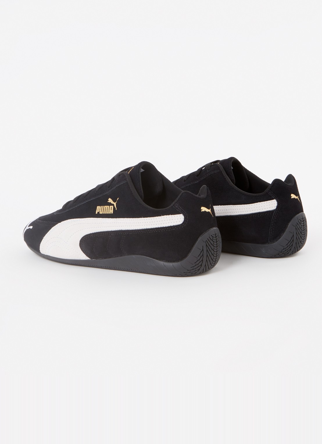 Puma Speedcat OG sneaker van suède - achterkant 4 zwart
