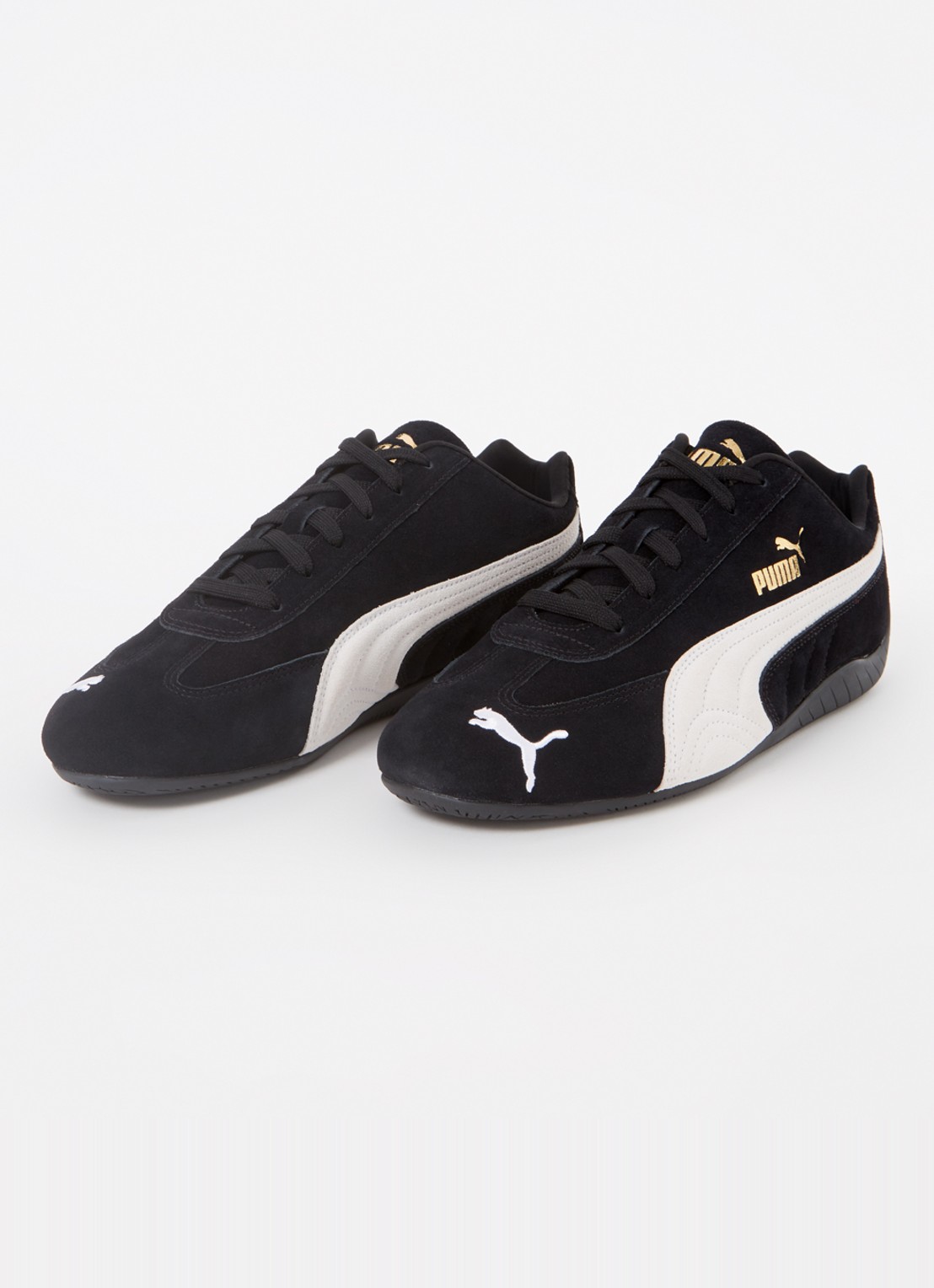Puma Speedcat OG sneaker van suède - detail zwart