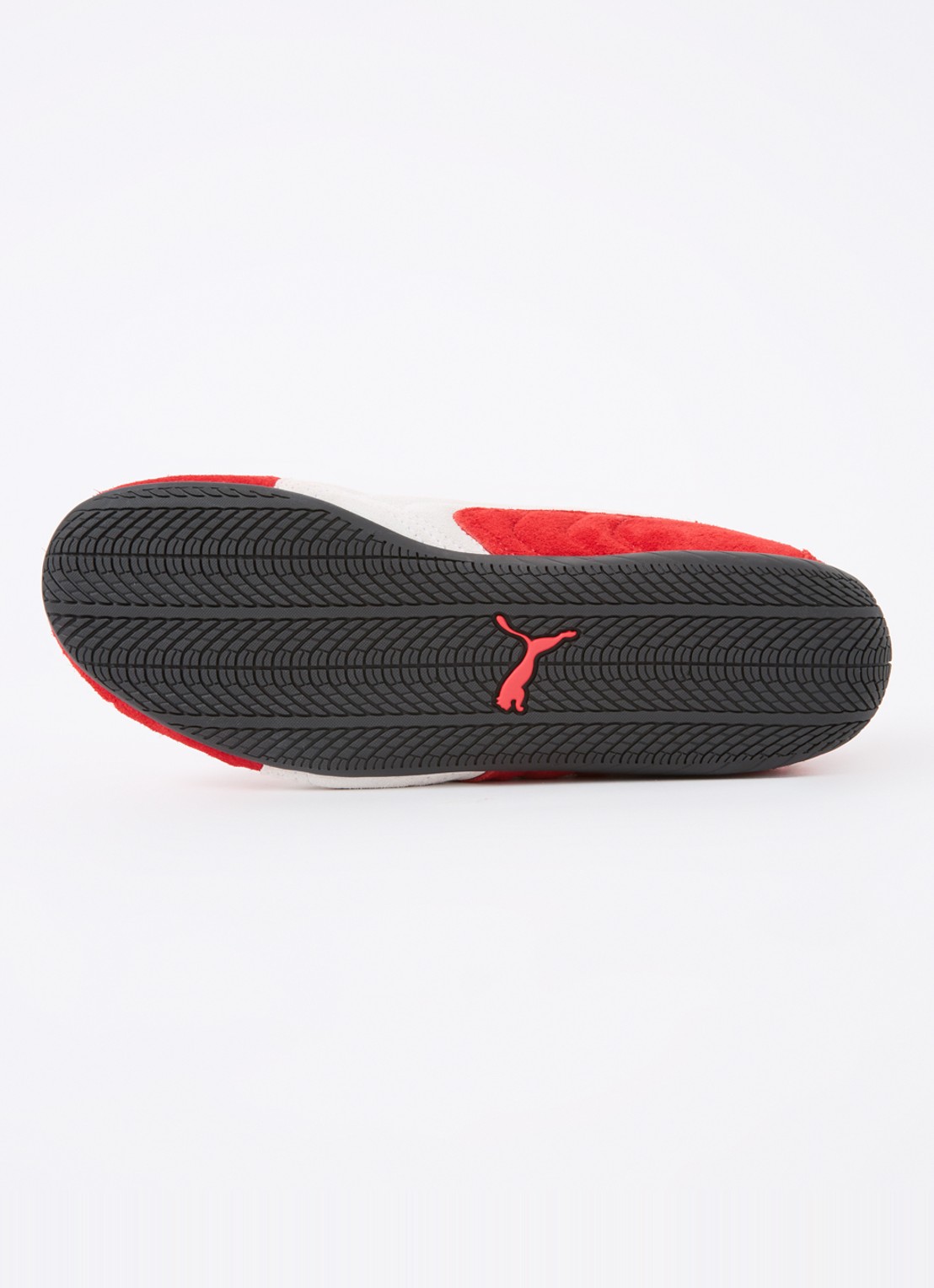 Puma Speedcat OG sneaker van suède - detail 4 rood